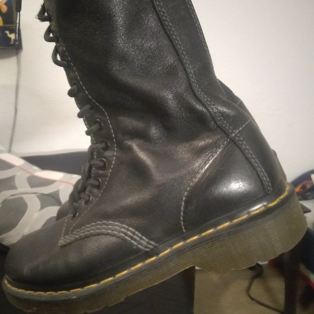 Doc Martens knee high boots